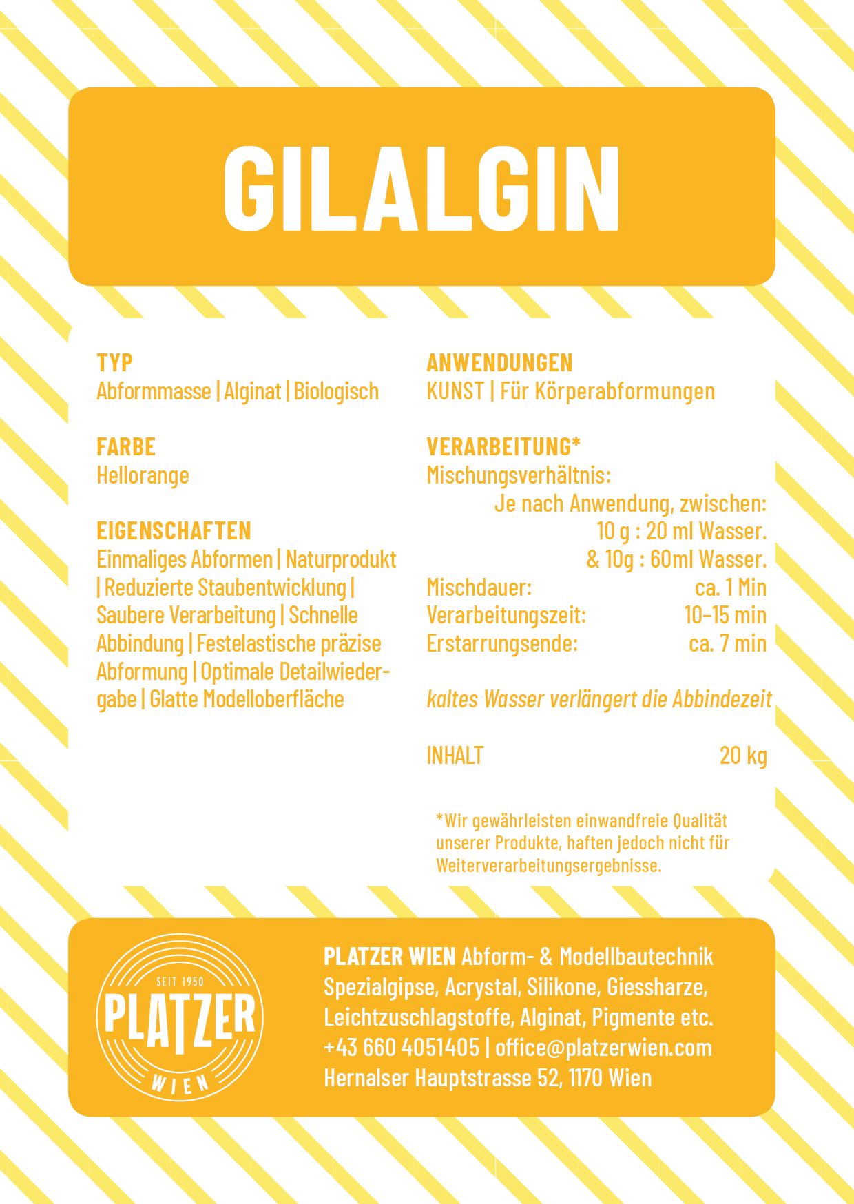 Alginat Standard | Gilalgin