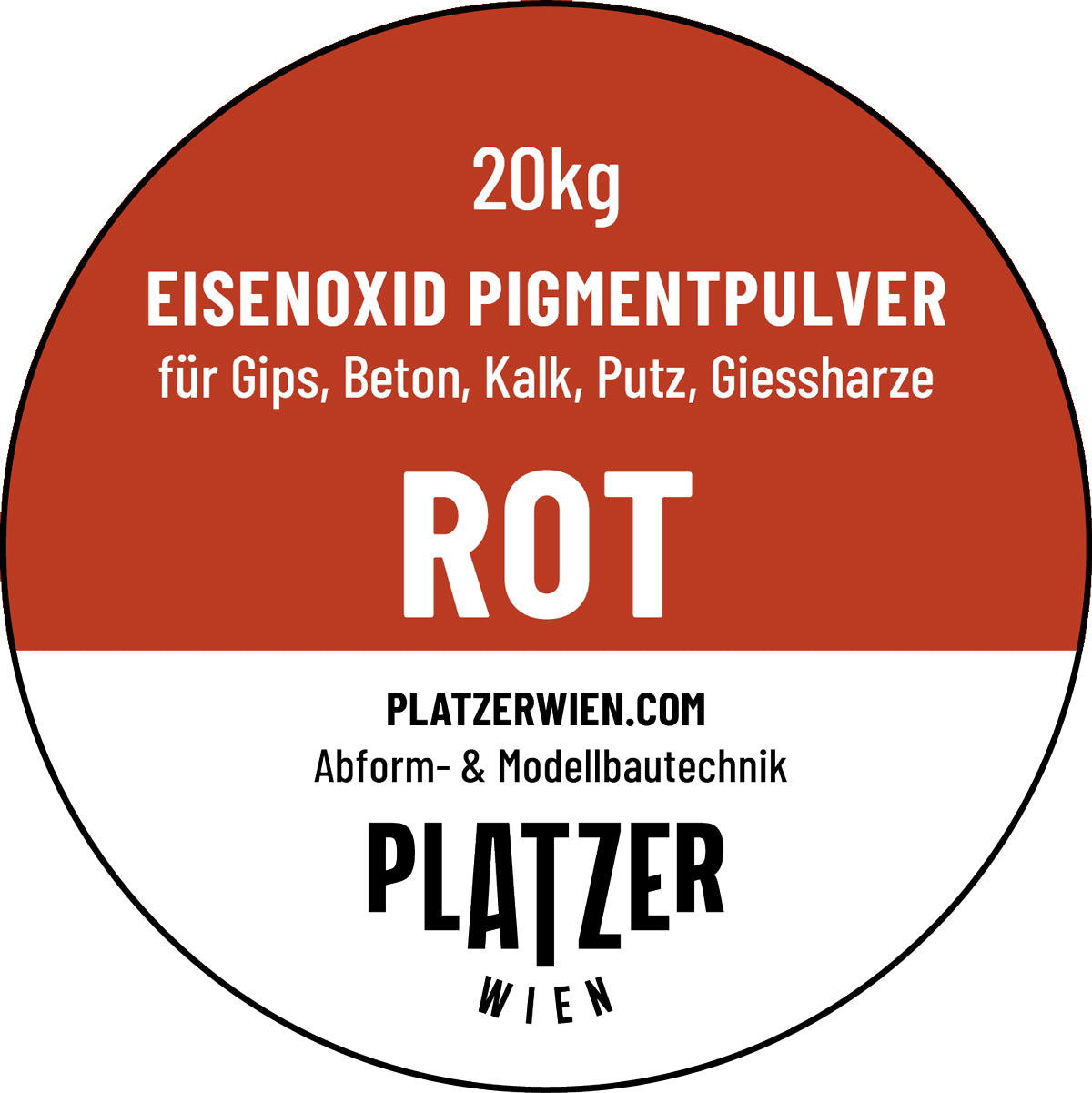 Eisenoxid Rot | Lanxessfarben (Höchste Farbkraft bei geringer Dosierung)