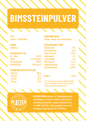 Bimssteinpulver | Strahl- u. Poliermittel