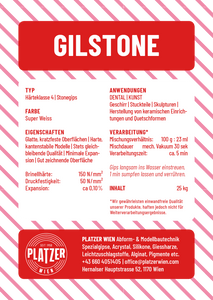 Gilstone | Stonegips | Härteklasse 4 | ab €4.0/kg
