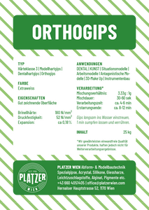 Orthogips | Härteklasse 3 | ab €1,8/kg