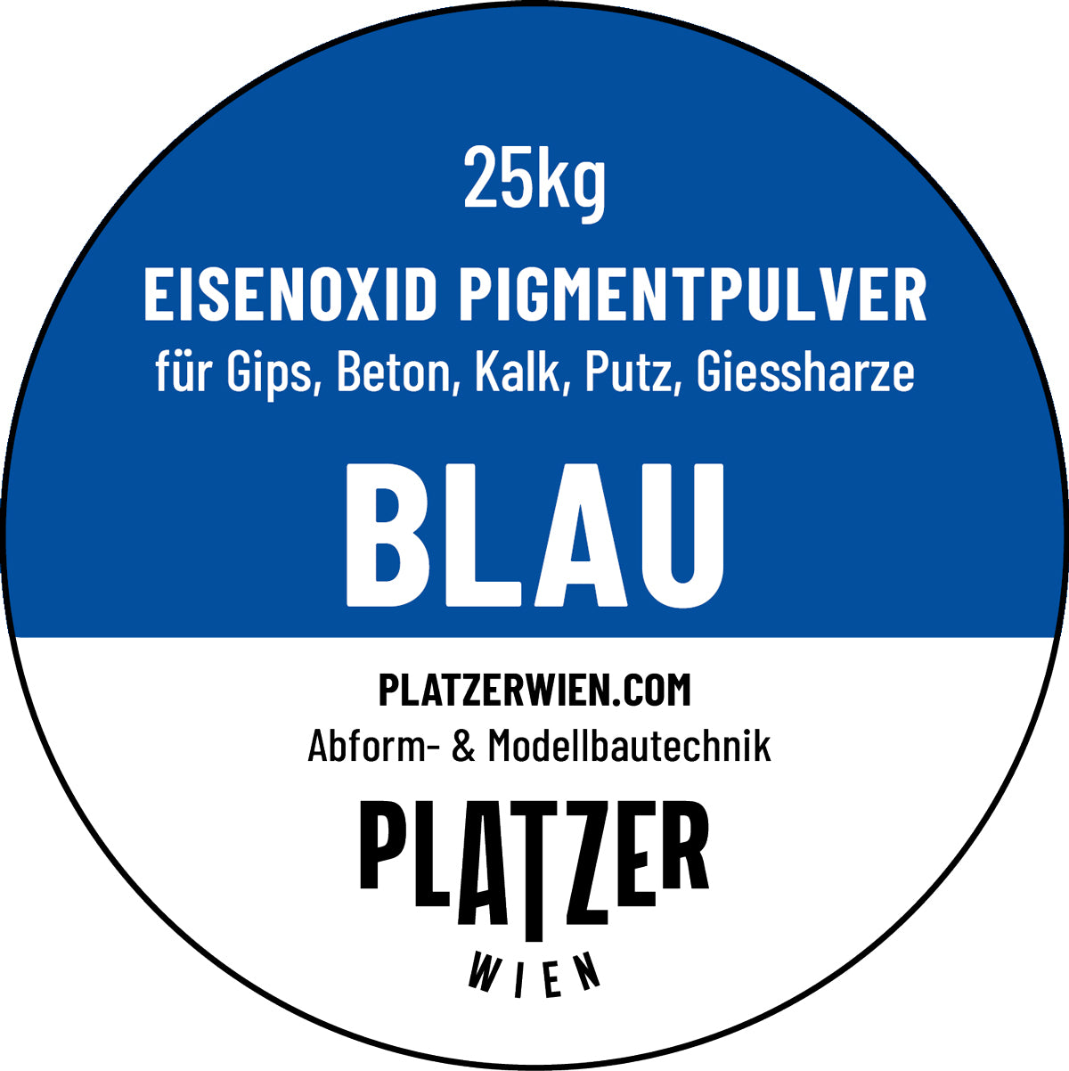 Eisenoxid Blau (Ultramarinblau) | Harold Scholz (Höchste Farbkraft bei geringer Dosierung)