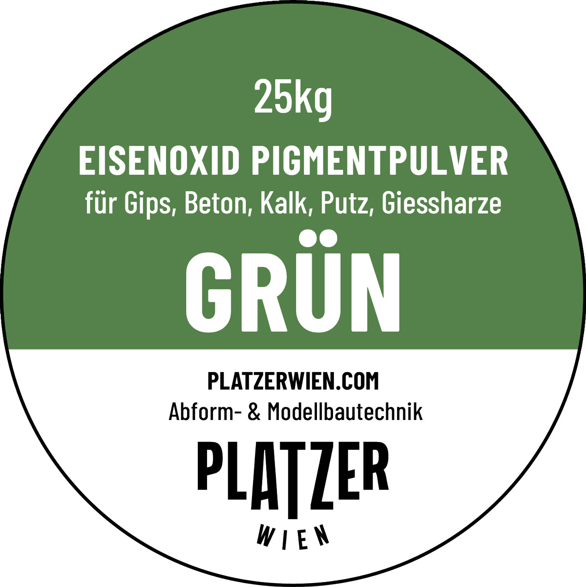Eisenoxid Grün (Chromoxidgrün) | Lanxessfarben (Höchste Farbkraft bei geringer Dosierung)