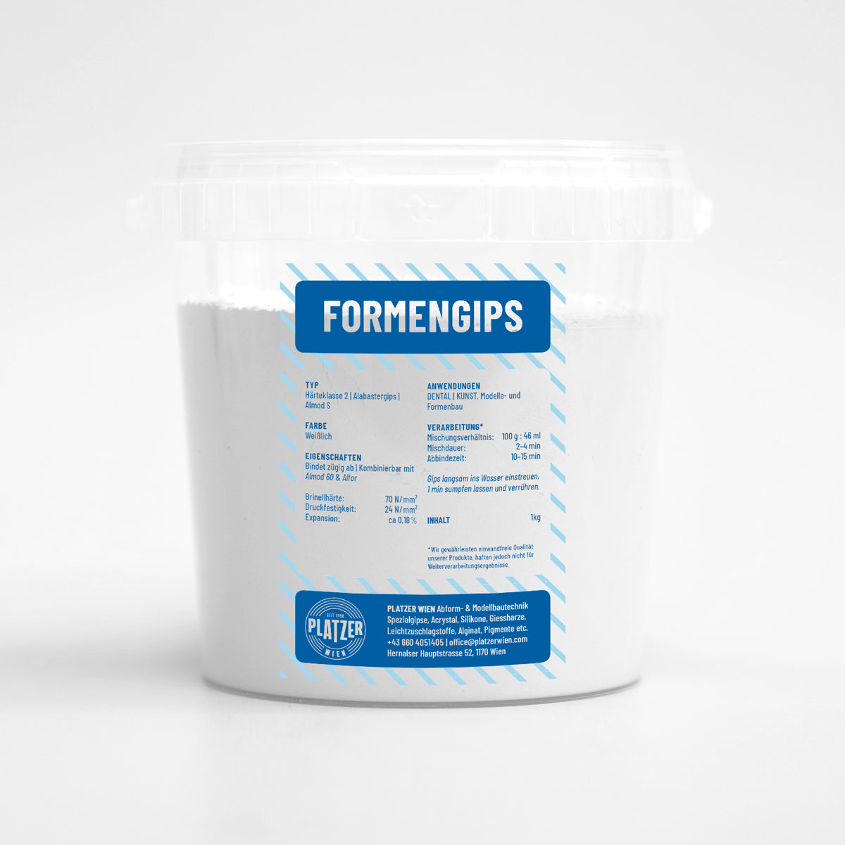Formengips | Härteklasse 2 | ab €1,4/kg