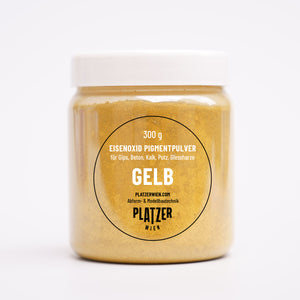 Eisenoxid Gelb | Lanxessfarben (Höchste Farbkraft bei geringer Dosierung)