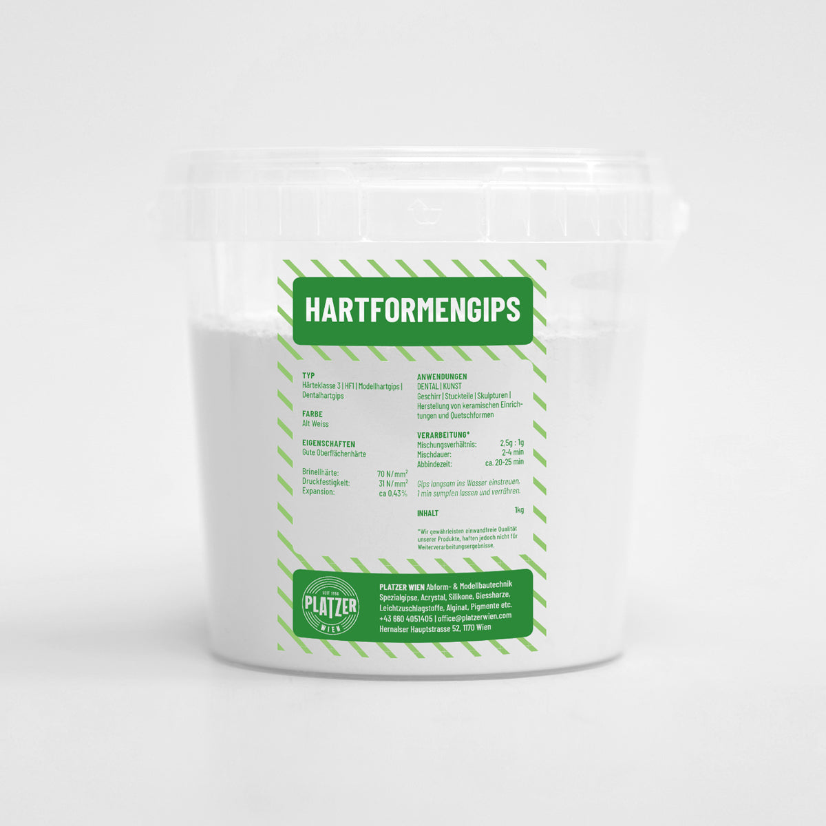 Hartformengips | hochfester Alpha-Gips
