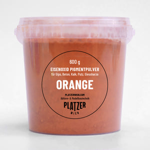 Eisenoxid Orange | Lanxessfarben (Höchste Farbkraft bei geringer Dosierung)