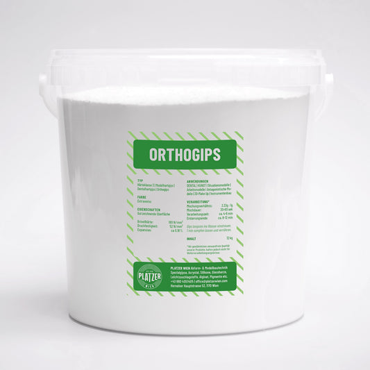 Orthogips | Dentalhartgips Klasse 3, weiß