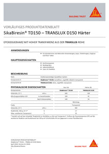 Biresin Translux D150 (Harz + Härter) 10kg